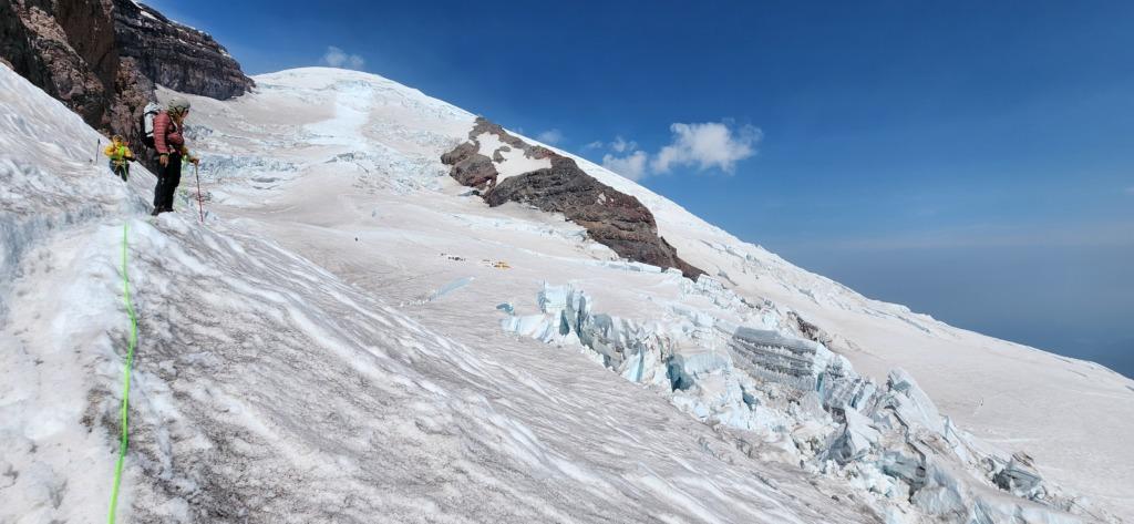 Mount Rainier, Disappointment Cleaver Route: July 26-27, 2024 17